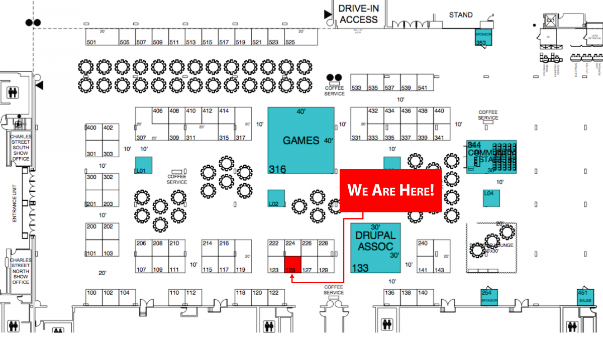 Baltimore Convention Center Floorplan