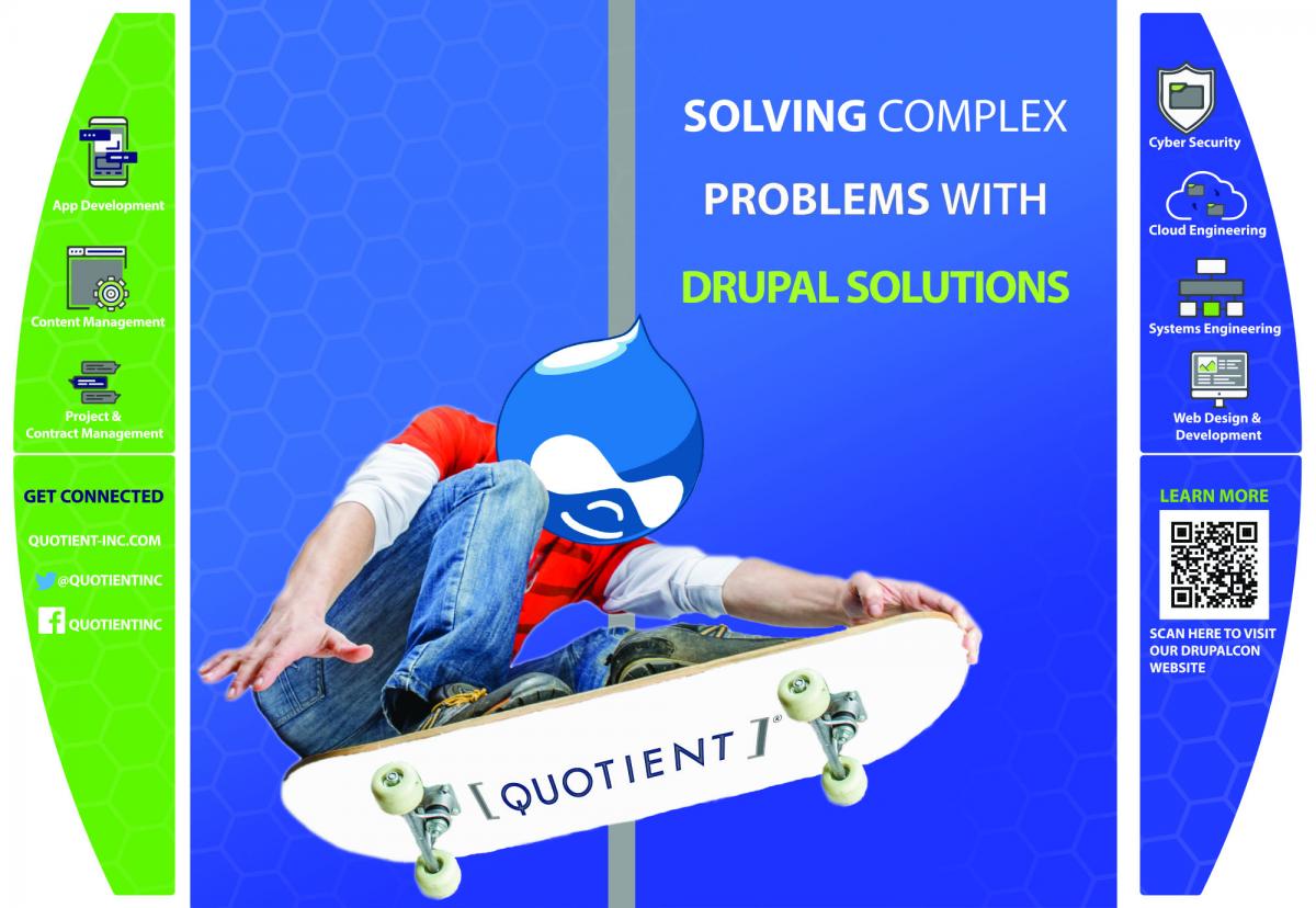 Quotient DrupalCon Booth